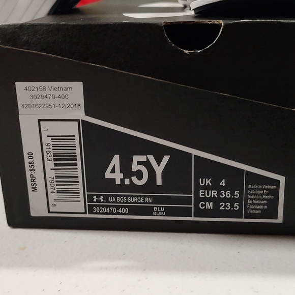 Under Armour Tennis Shoes - Picture 3 of 3